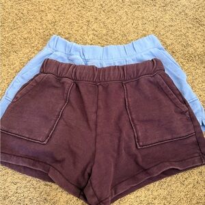 Aerie Deep Purple Casual Shorts
